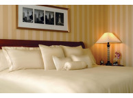 42" x 36" Magnificence™ T-310 Linen Tone on Tone Stripe Standard Pillow Cases